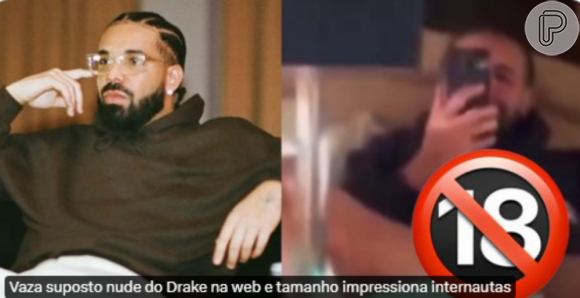 Vaza nude de Drake; rapper aparece se masturbando em jatinho particular