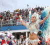 Ana Hickmann, no Carnaval 2011, desfilava pela primeira vez como madrinha da Vai-Vai, cargo que ocupou até 2016