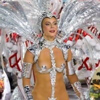 Paolla Oliveira na Grande Rio: rainha de bateria já destacou corpo sarado em fantasias de gari e Cleópatra; veja seleção de looks icônicos!