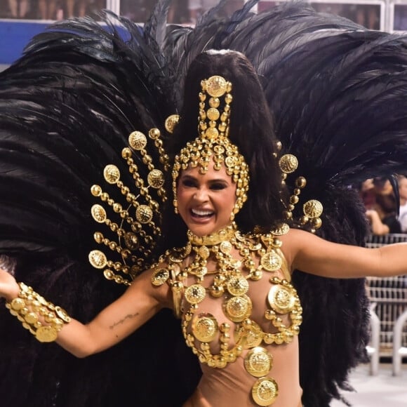 Mileide Mihaile elogiou o desfile de carnaval 2024 da Independente Tricolor e disse que confiava no retorno da escola ao Sábado das Campeãs