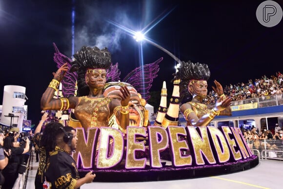 Mileide Mihaile elogiou o desfile do carnaval 2024 da Independente Tricolor: 'Belíssima'