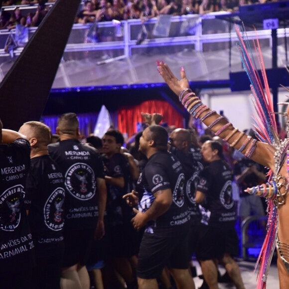 Sabrina Sato desfile neste sábado (17) pela Gaviões da Fiel no Desfile das Campeãs