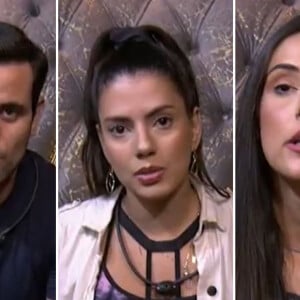 Matteus, Fernanda e Deniziane estão no Paredão do 'BBB 24'