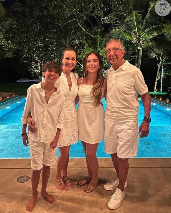 Abilio Diniz tinha dois filhos ainda bem jovens