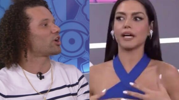 Maycon, do 'BBB 24', detona Thais Fersoza por entrevista polêmica e manda indireta envolvendo ex da atriz: 'Beijo para Joaquim Lopes'