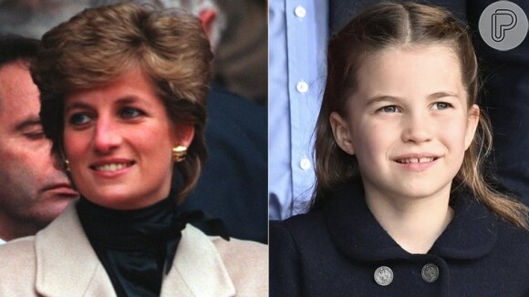 Foto inédita de Princesa Diana na infância choca internautas por semelhança com neta, Charlotte. Compare!