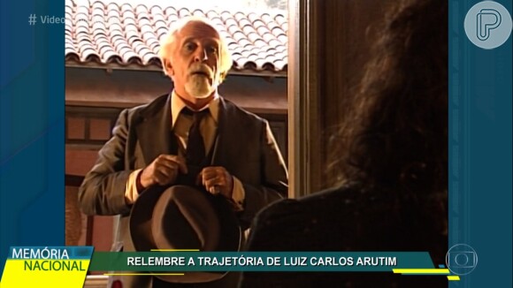 Luiz Carlos Arutin fez sucesso com tipos como o Rachid da novela 'Renascer'