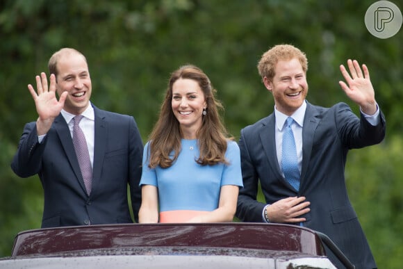 Amizade entre Kate Middleton e Principe Harry era até forte no inicio da relação de Kate e Principe William