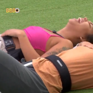 BBB 24: Fernanda e Pitel caíram na gargalhada após a informação de que Camila Moura não apareceu no vídeo de Lucas Buda