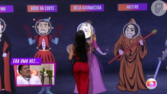 'BBB 24': Isabelle coloca Buda como vampiro em dinâmica do Sincerão de contos de fada