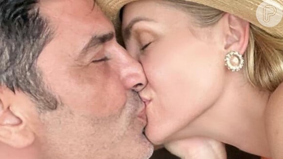 Com foto de beijo, Ana Hickmann faz primeira declaração pública a Edu Guedes: 'Nova chance de viver as coisas mais lindas'