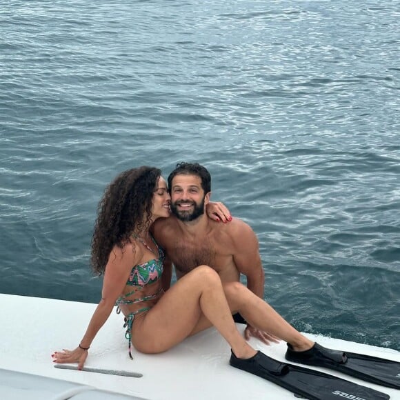 Duda Nagle está namorando a corretora de imóveis de luxo Michele Balsamão Morais