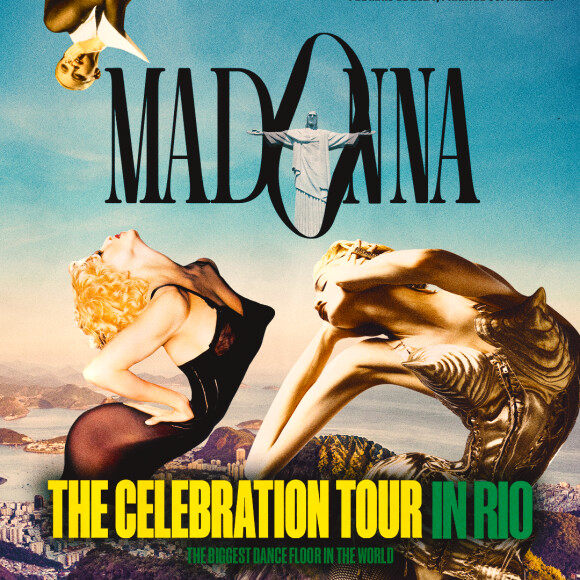 Madonna no Rio de Janeiro: veja cartaz oficial do show