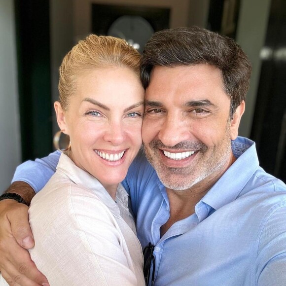 Ana Hickmann e Edu Guedes assumiram namoro este mês