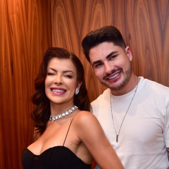 Lucas Souza e Jaquelline Grohalski já estão juntos novamente