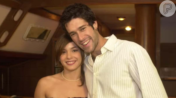 Daniel Del Sarto e Regiane Alves formaram par romântico na novela 'Desejos de Mulher' em 2002