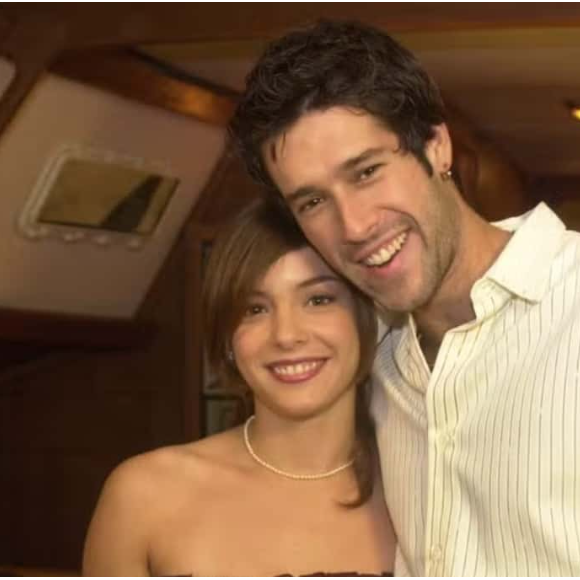 Daniel Del Sarto e Regiane Alves formaram par romântico na novela 'Desejos de Mulher' em 2002