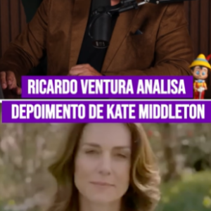 Ricardo Ventura: "essa mulher talvez saiba que não vai escapar, talvez ela saiba que o diagnóstico que ela recebeu é definitivo", para Kate Middleton