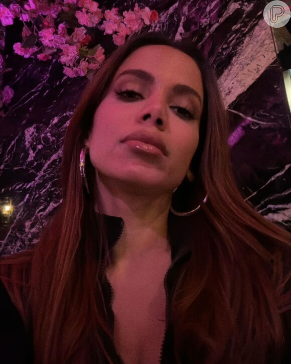 Anitta revela selfie sexy em galeria do celular