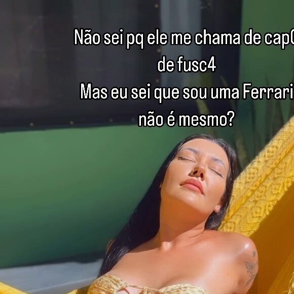 Estrela pornô Mabelle tem 77 mil seguidores no Instagram