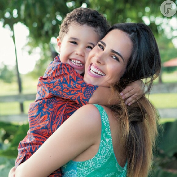 Wanessa é mãe de José Marcus, de 3 anos