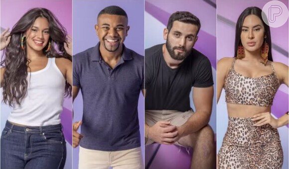 Matteus, Alane, Davi e Isabelle são os últimos participantes a restarem no 'BBB 24'