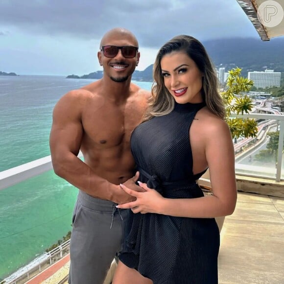 Namorado de Andressa Urach, Lucas Ferraz costuma gravar vídeos eróticos com a influencer