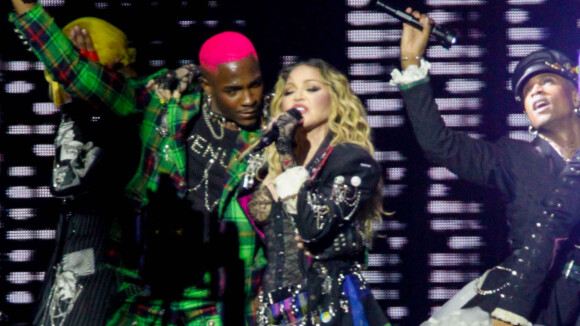 Madonna tem o que no joelho? Entenda motivo da cantora usar joelheira durante show histórico no Rio