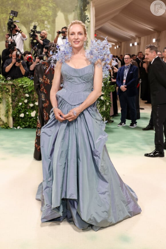 Uma Thurman no MET Gala 2024