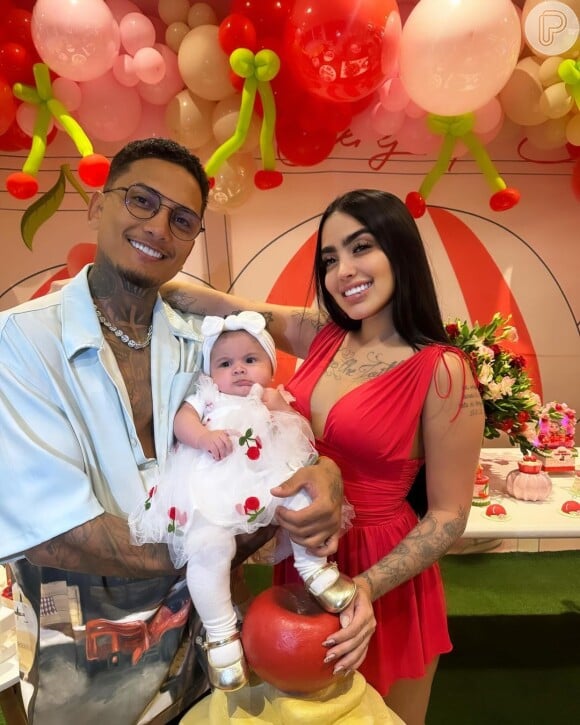 MC Mirella tem uma filha com Dynho Alves