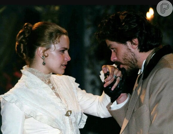 Ana Paula Arósio e Fabio Assunção foram par em 'Os Maias' (2001)