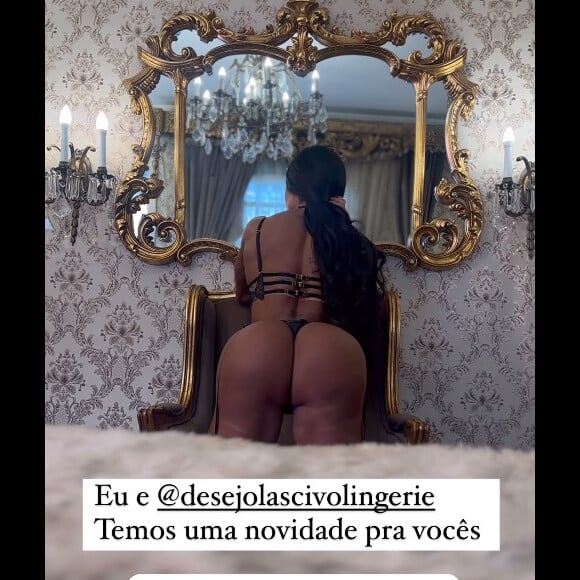 De lingerie fio-dental, Gracyanne Barbosa foi estrela de ensaio sexy