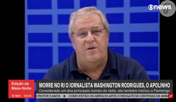 Apolinho morreu aos 87 anos por conta de um câncer no intestino