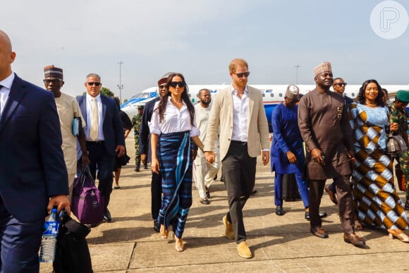 Visita de Príncipe Harry e Meghan Markle à Nigéria: 'Tudo o que você poderia esperar de uma visita real oficial estava lá'