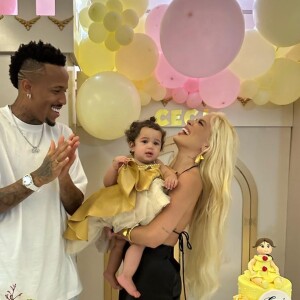 Éder Militão foi criticado por expor a filha e acusar a ex-namorada Karoline Lima de fazer o mesmo