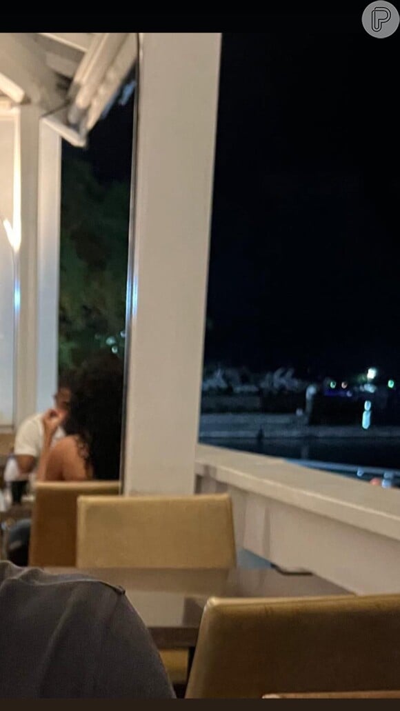 Davi foi flagrado em restaurante com influencer Bárbara Contreras, mas caso não foi para frente