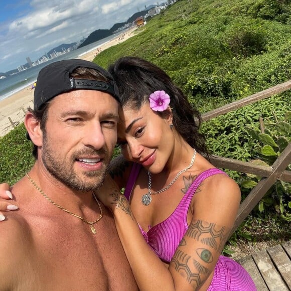 Aline Campos é ex do modelo Jesus Luz e atualmente namora o empresário Felipe Von Borstel