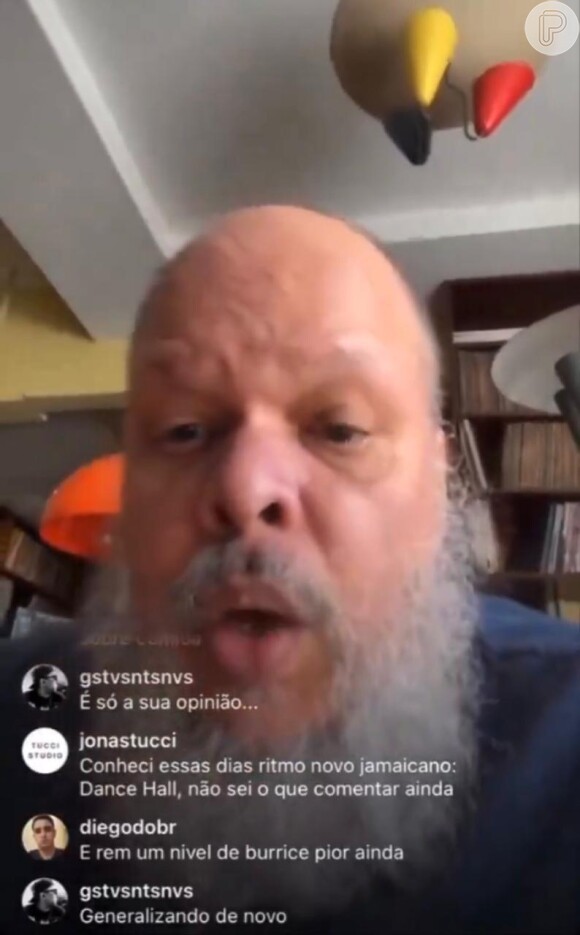 Ed Motta recebeu chuva de críticas após declaração sobre hip hop