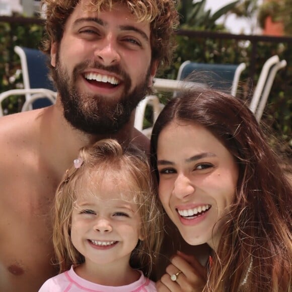 Filipa, filha de Eike Duarte e Natália Vivacqua, tem 3 anos