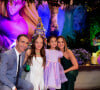 Ticiane Pinheiro e César Tralli comemoraram os 5 anos da filha Manuella em uma festa luxuosa na última sexta-feira (21)