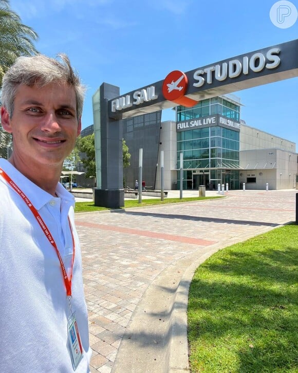 Bernardo Portugal, diretor da Globo, esteve no SBT em novembro do ano passado para acompanhar Patrícia Poeta e Marcos Mion no 'Teleton'