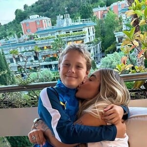 Rafaella Santos com Davi Lucca, primeiro filho de Neymar