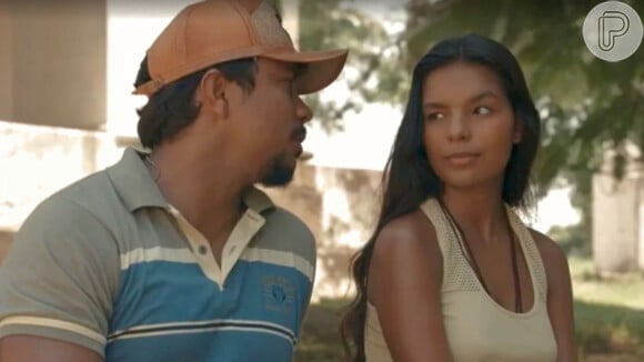 Fim de casamento em 'Renascer'? Ritinha Mell Muzzillo) tira a aliança do dedo na frente de Damião (Xamã).