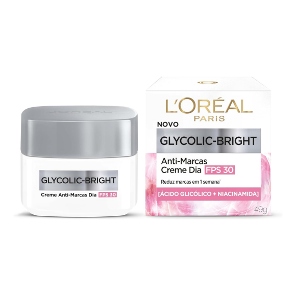 Creme Anti-Marcas Dia FPS 30 Glycolic-Bright, L'Oréal Paris