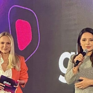 Eliana esteve em um evento para apresentar o novo formato da atração ao mercado publicitário: 'Mais um dia feliz aqui na TV Globo'