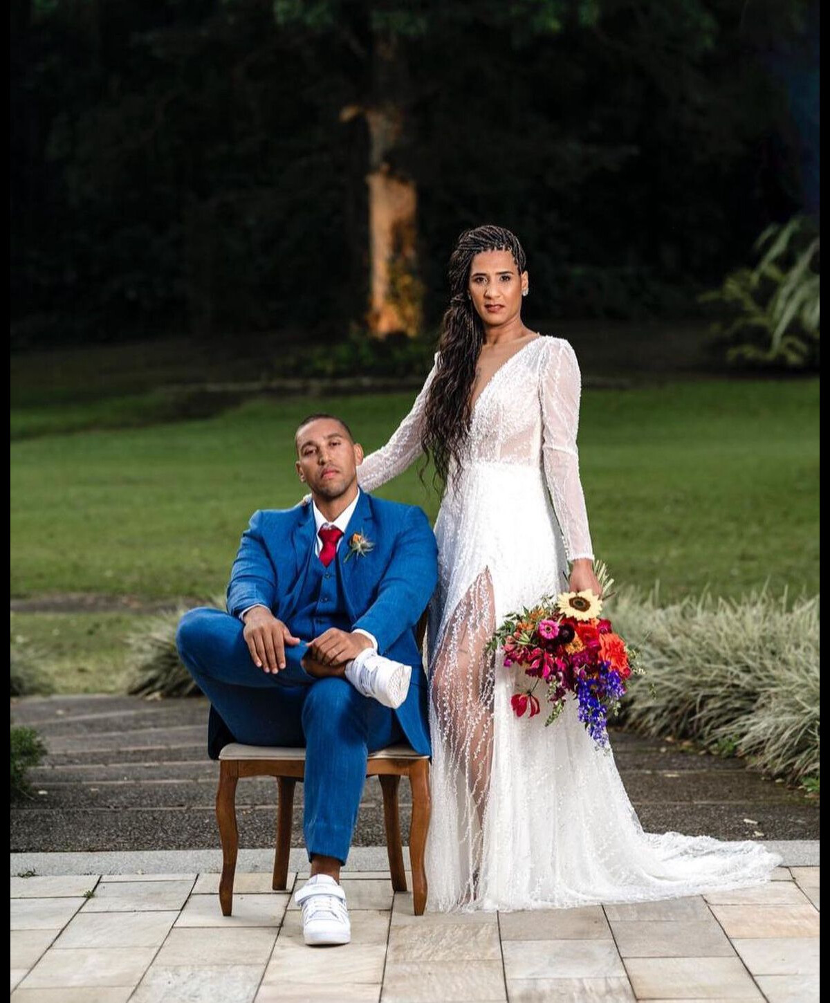 Foto: Casamento de Anielle Franco e do engenheiro Carlos Frederico da ...