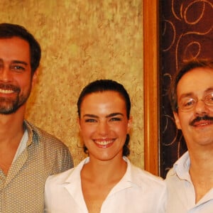 Marcello Antony , Ana Paula Arósio e Daniel Dantas, os protagonistas da novela Ciranda de Pedra, que chega ao Globoplay em agosto de 2024