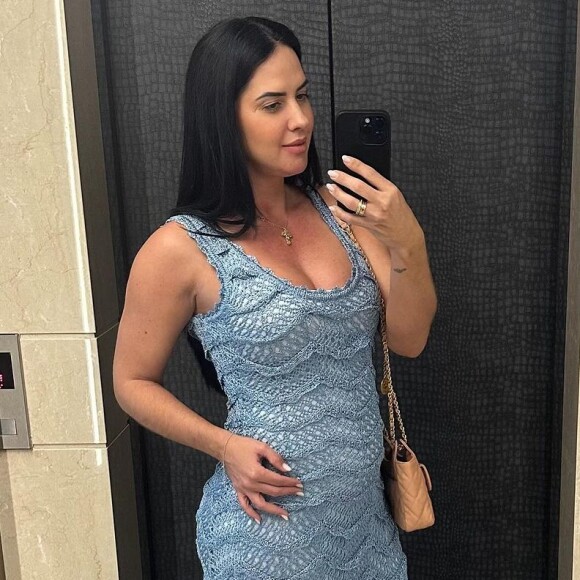 Graciele Lacerda: 'Quando ela foi fazer o ultrassom pra ver meu útero, a minha placenta estava baixa. Porque é normal de quem faz FIV'