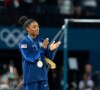 Simone Biles ficou feliz com o ouro de Rebeca Andrade nas Olimpíadas de Paris 2024