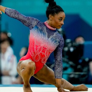 Simone Biles cometeu dois erros na final do solo nas Olimpíadas de Paris 2024